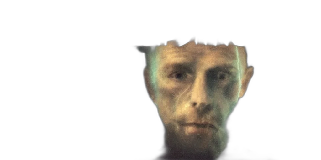 face, mask, robot, creature transparent PNG cut-out