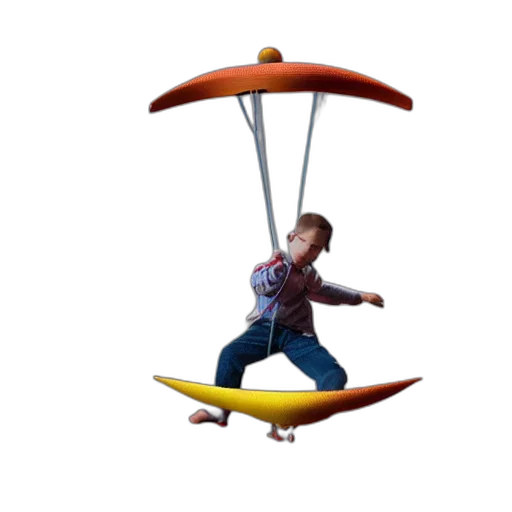 umbrella, 3d render, concept art, photorealistic transparent PNG cut-out