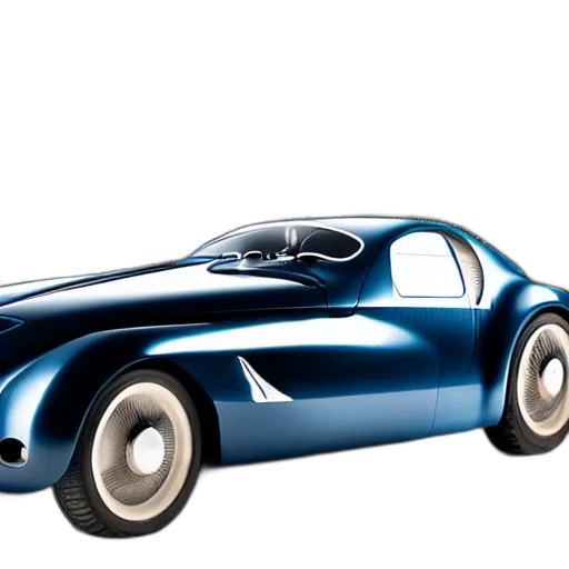 car, 3d render, photorealistic, concept art, bugatti, type, atlantic, concept transparent PNG cut-out