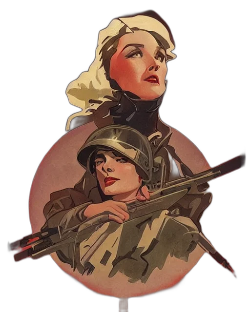 weapon, comic book art, concept art, pixel art, fantasy art, earth tones, golden, soviet transparent PNG cut-out