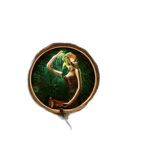 jewelry, staff, dragon, hat, 3d render, fantasy art, concept art, green transparent PNG cut-out