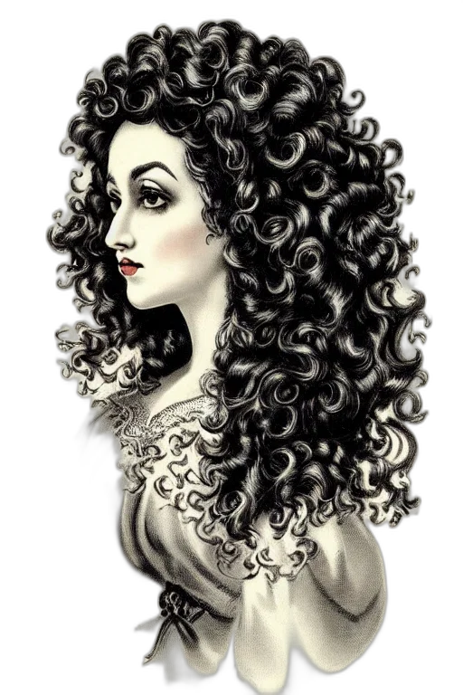 hair, crown, dress, jewelry transparent PNG cut-out