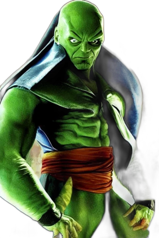 staff, mask, comic book art, fantasy art, concept art, photorealistic, green, robert transparent PNG cut-out