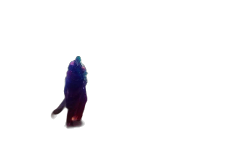 animal, creature, dragon, staff, pixel art, 3d render, vaporwave, concept art transparent PNG cut-out