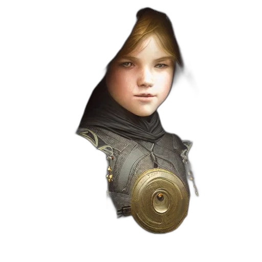 staff, hat, weapon, face, concept art, fantasy art, 3d render, photorealistic transparent PNG cut-out