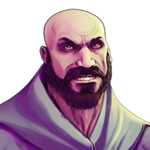 face, staff, fantasy art, concept art transparent PNG cut-out