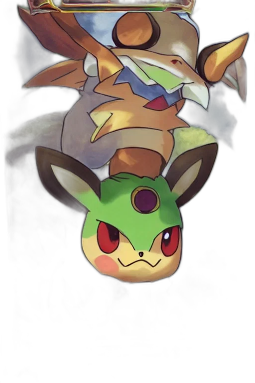 dragon, creature, staff, hat transparent PNG cut-out