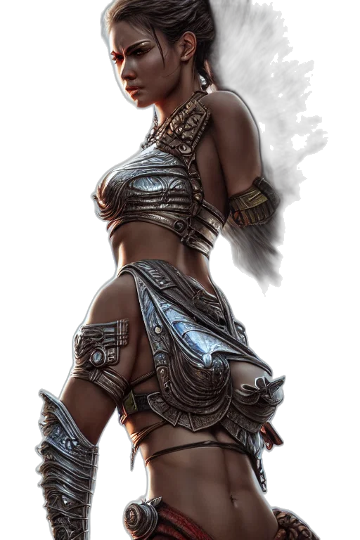 dress, jewelry, weapon, sword, fantasy art, concept art, comic book art, photorealistic transparent PNG cut-out