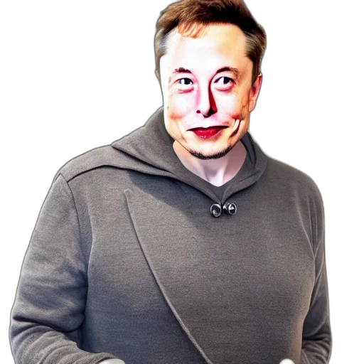 mask, robot, face, jacket, concept art, photo, elon, musk transparent PNG cut-out