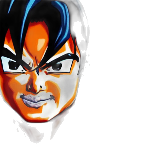 mask, face, 3d render, anime transparent PNG cut-out
