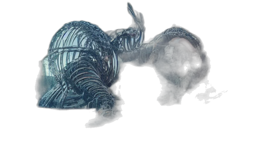 creature, dragon, animal, hair, concept art, fantasy art, watercolor, 3d render transparent PNG cut-out