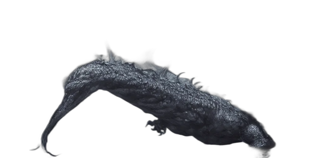 dragon, creature, animal, shoes, 3d render, concept art, photorealistic, fantasy art transparent PNG cut-out