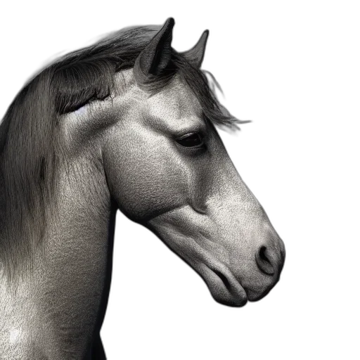 animal, hair, face, jewelry, photorealistic, 3d render, concept art, fantasy art transparent PNG cut-out