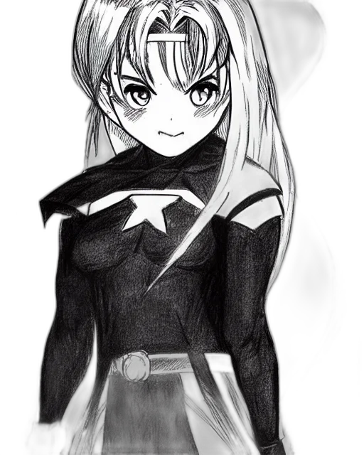 jacket, robot, dress, mask, anime, cartoon, comic book art, pencil sketch transparent PNG cut-out