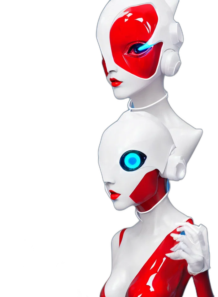 robot, mask, face, jewelry transparent PNG cut-out