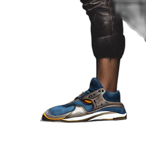 shoes, robot, weapon, jacket transparent PNG cut-out