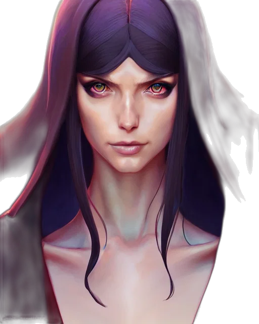 face, mask, fantasy art, concept art, anime, photorealistic, dark, pastel transparent PNG cut-out