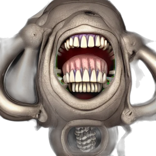 mask, creature, face, robot transparent PNG cut-out