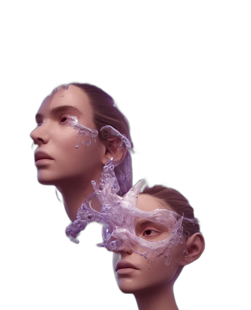 mask, face, crown, hair transparent PNG cut-out