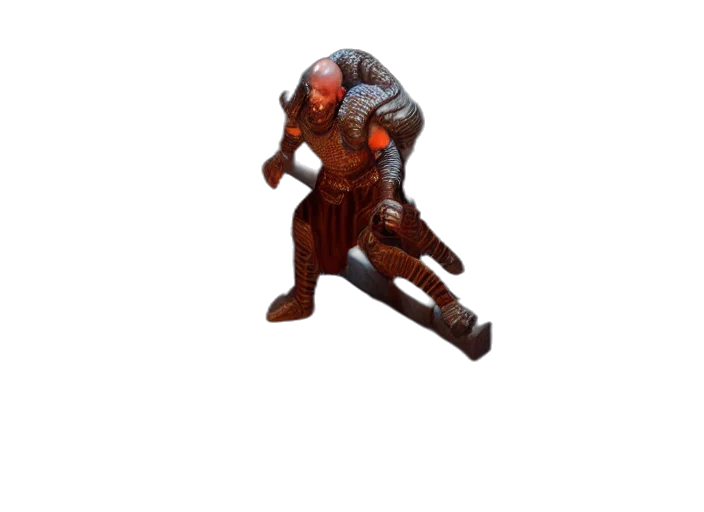 creature, weapon, robot, staff, 3d render, concept art, pixel art, fantasy art transparent PNG cut-out