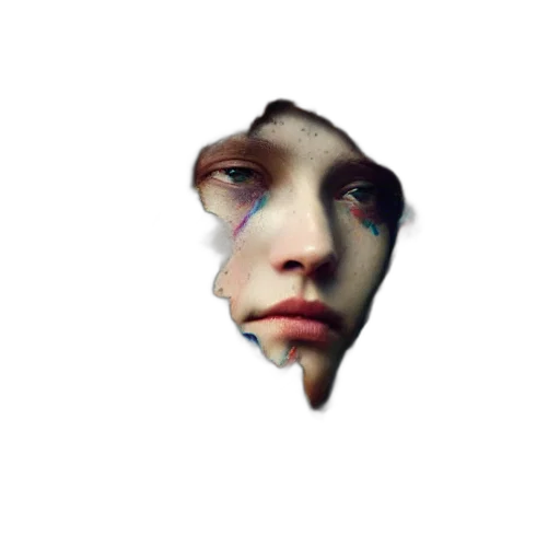 face, mask, creature, robot transparent PNG cut-out