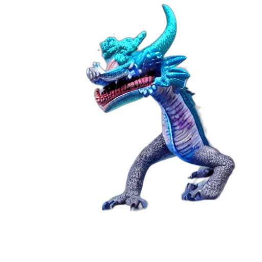 dragon, creature, animal, staff transparent PNG cut-out