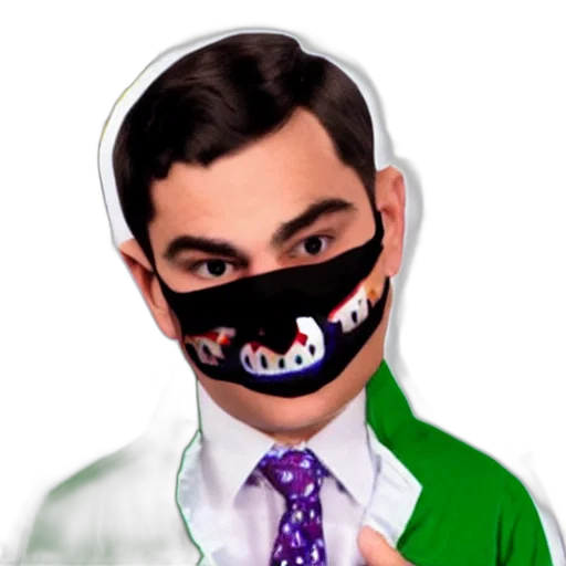 mask, face, staff, cartoon transparent PNG cut-out