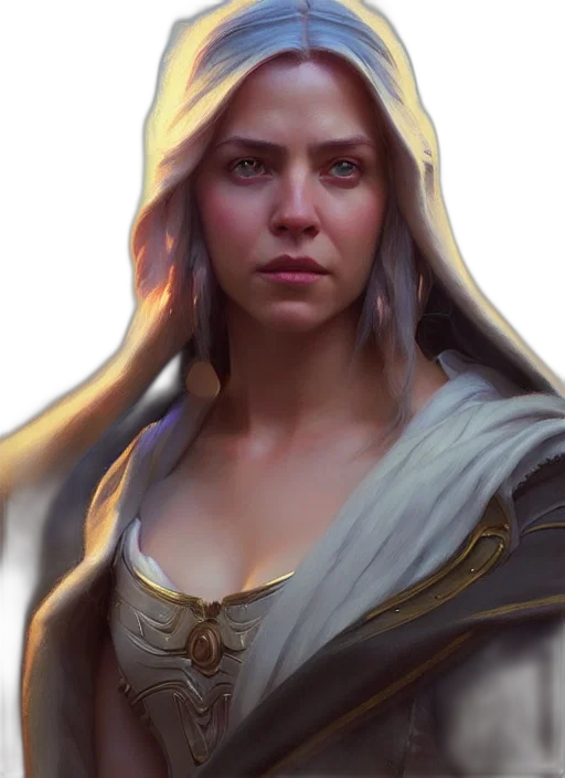 face, crown, jewelry, fantasy art transparent PNG cut-out