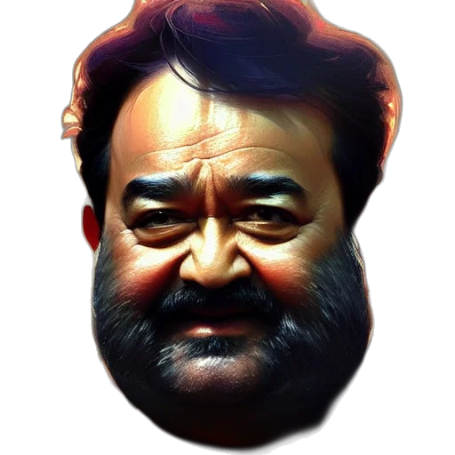 face, mask, staff, hair transparent PNG cut-out