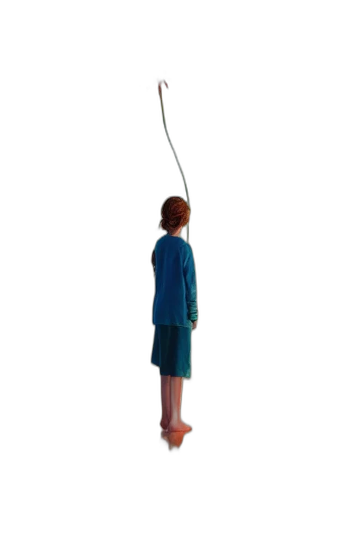 staff, umbrella, jewelry, weapon, 3d render, concept art, underwater, closeup transparent PNG cut-out