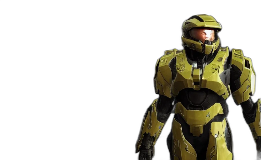 robot, concept art, 3d render, golden transparent PNG cut-out