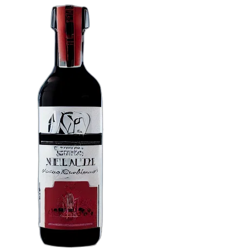bottle, liqueur, modern, design transparent PNG cut-out