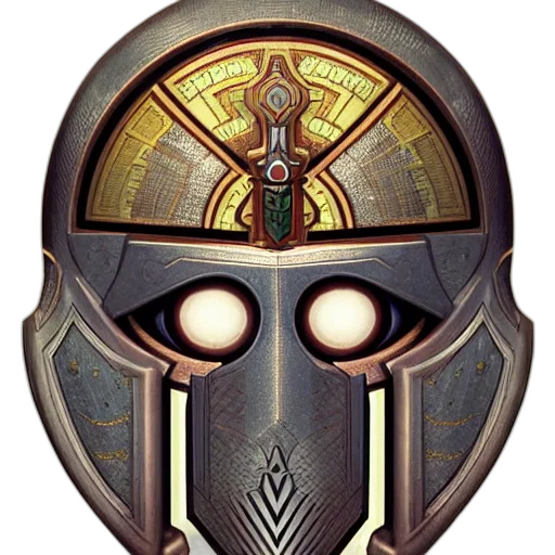 mask, face, robot, weapon, concept art, fantasy art, pixel art, 3d render transparent PNG cut-out