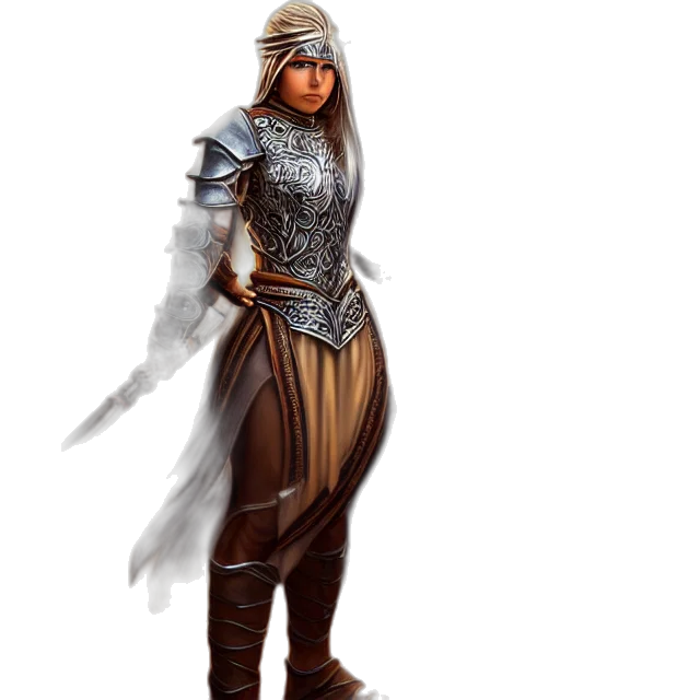 sword, staff, weapon, fantasy art, concept art, 3d render, comic book art, cleric transparent PNG cut-out