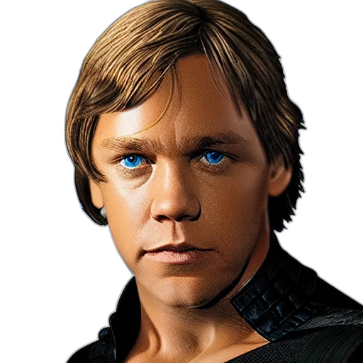 face, hair, staff, mask transparent PNG cut-out