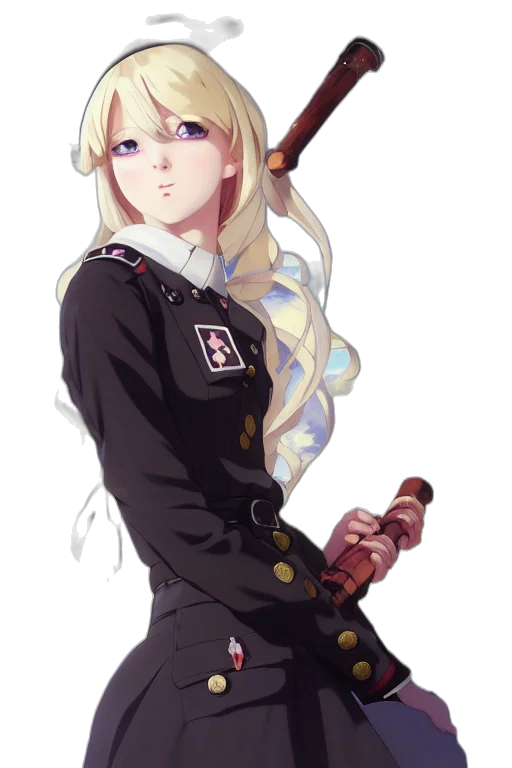 staff, jacket, sword, weapon transparent PNG cut-out
