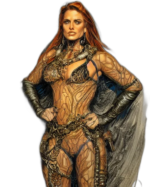 dress, jewelry, fantasy art, concept art transparent PNG cut-out