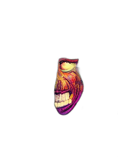 bottle, dress, mask, crown, pixel art, watercolor, concept art, 3d render transparent PNG cut-out