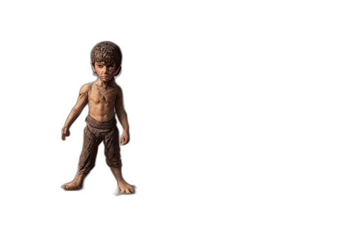 creature, animal, 3d render, concept art, pixel art, photorealistic, full, shot transparent PNG cut-out