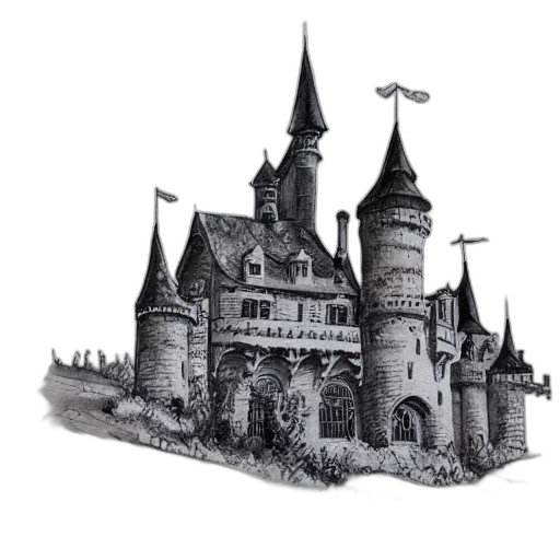 crown, building, staff, jewelry transparent PNG cut-out