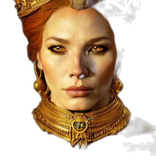 crown, face, jewelry, staff transparent PNG cut-out