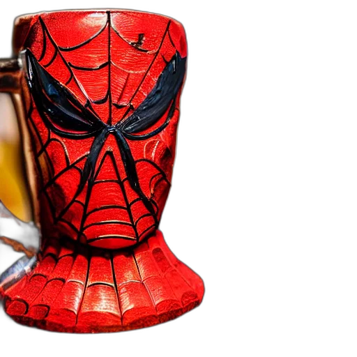 mask, 3d render, comic book art, closeup transparent PNG cut-out