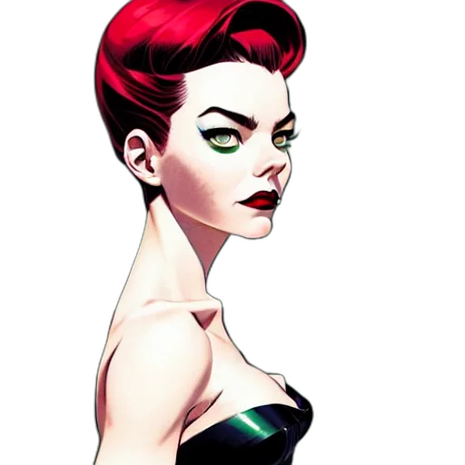 comic book art, concept art, cartoon, fantasy art, red, green, joshua, middleton transparent PNG cut-out