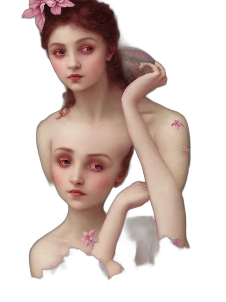 creature, face, dress, robot, concept art, 3d render, photorealistic, fantasy art transparent PNG cut-out