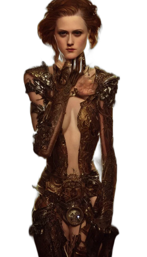 dress, jacket, jewelry, staff, concept art, photorealistic, fantasy art, 3d render transparent PNG cut-out