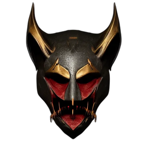 mask, face, crown, concept art transparent PNG cut-out