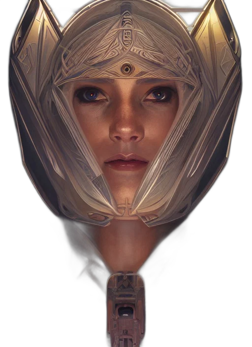 face, mask, crown, jewelry transparent PNG cut-out