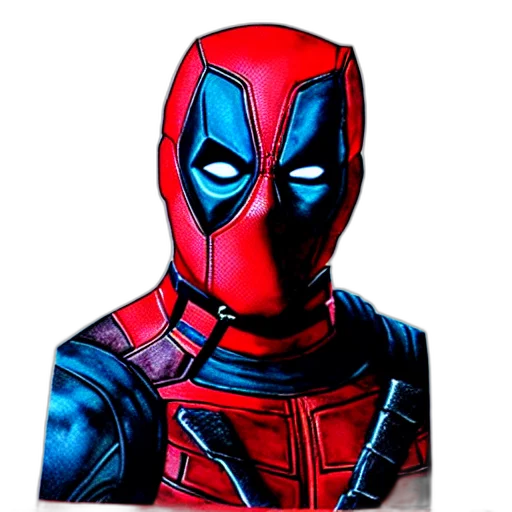 mask, face, comic book art, 3d render transparent PNG cut-out