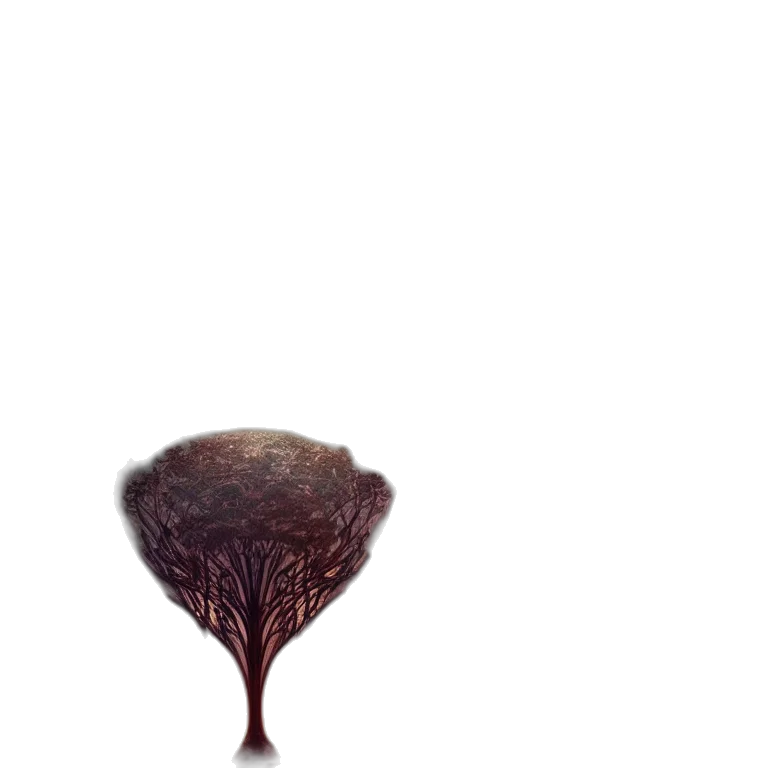 tree, hair, hat, food, concept art, 3d render, pixel art, photorealistic transparent PNG cut-out