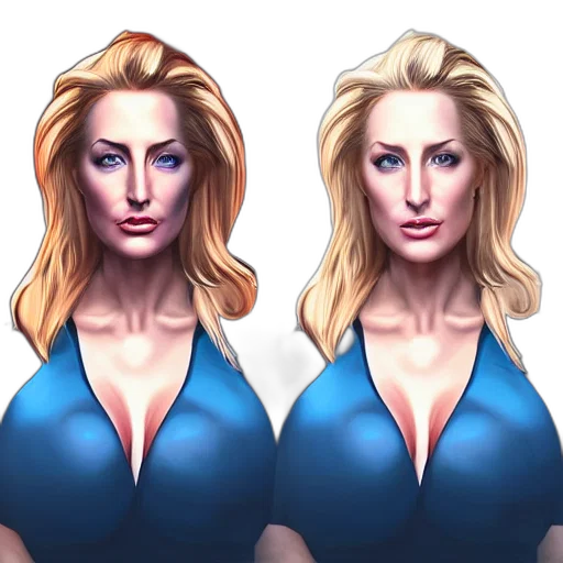 face, 3d render, concept art, photorealistic transparent PNG cut-out